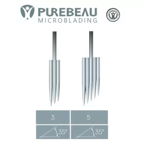Purebeau 3-5 er Microblade FRS needles (for machine) 1 pcs.