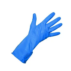 UNIGLOVES ALLSAFE промышленные латексные перчатки M-L синий