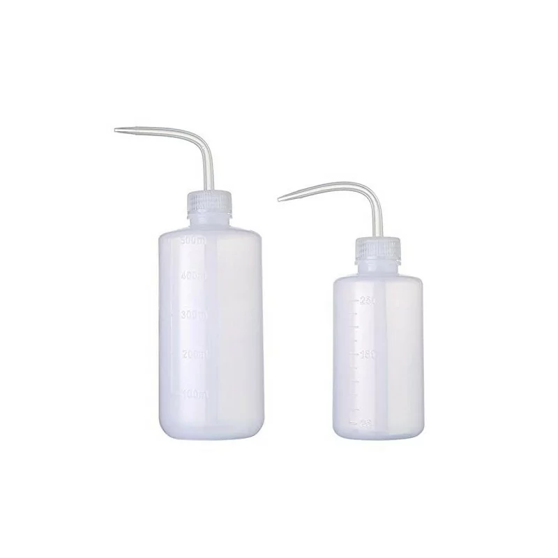 Tattoo wash bottle with hoses