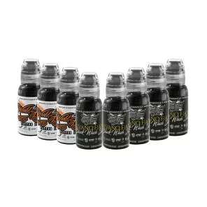 Black Shade Pigments By World Famous Ink