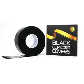 Black Clip Cord Sleeves (5.5cm x 300m)