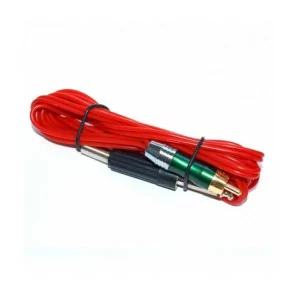 Silicone RCA Clipcord Highline 2m (Blue/Red/Pink/Green)